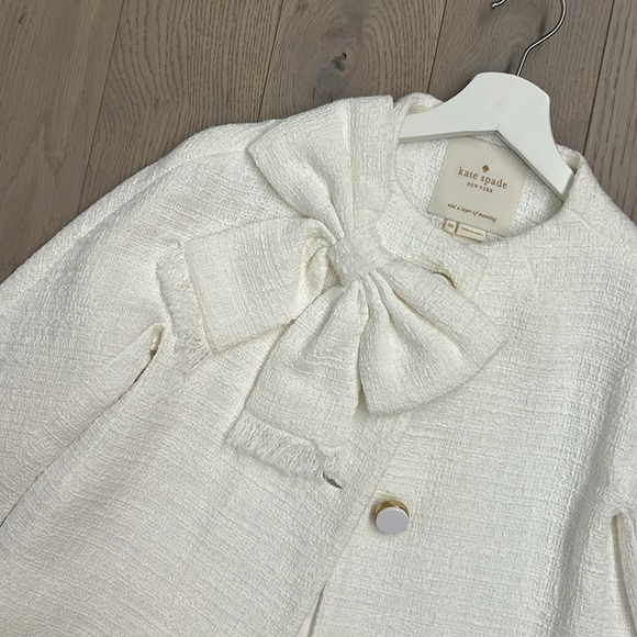 NWT kate spade Dorothy Tweed Coat, XXS - Picture 6 of 16
